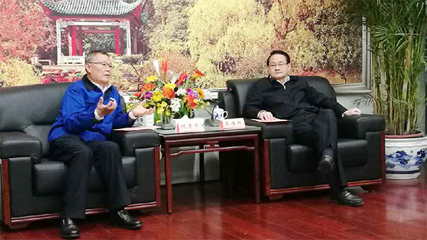 湖南省委常委、长沙市委书记易炼红专项会见中铁胜游网电脑版_胜游(中国)董事长何清华一行