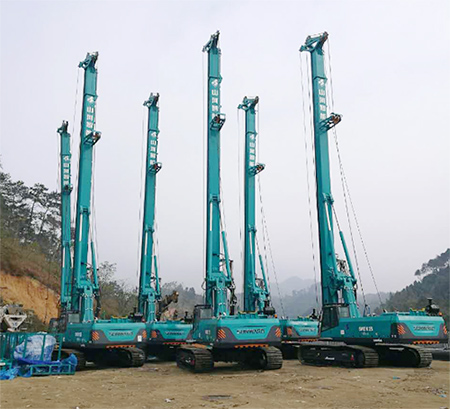 新年献礼胜游网电脑版_胜游(中国)智能9台SWDM25旋挖钻机征战越南