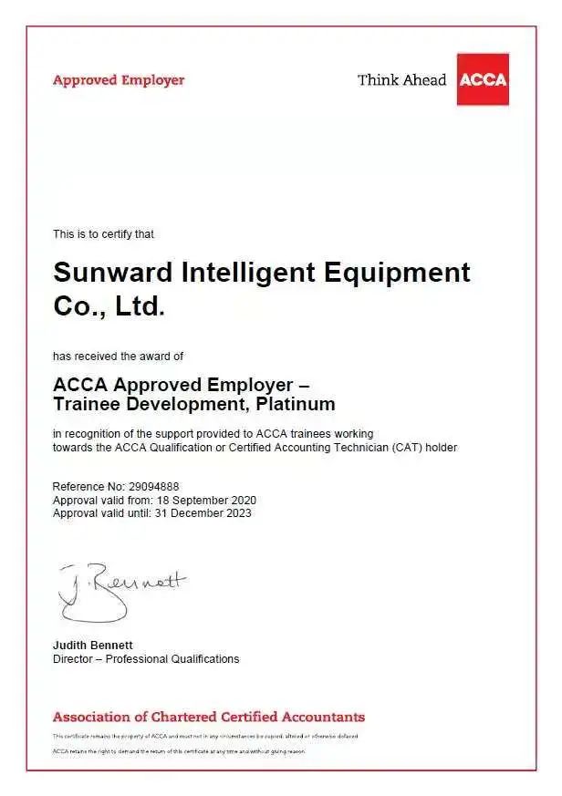 祝贺！胜游网电脑版_胜游(中国)智能成为ACCA认可雇主