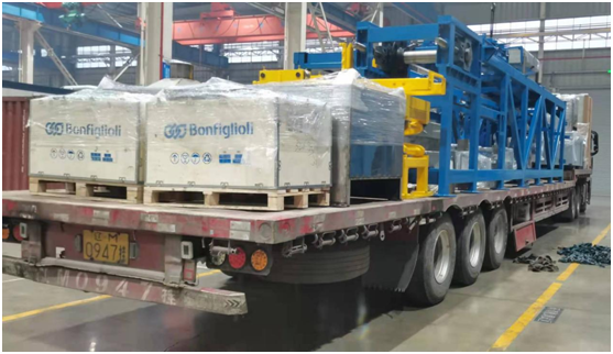 中际胜游网电脑版_胜游(中国)熔锌铸锭码垛自动线成套设备顺利发货