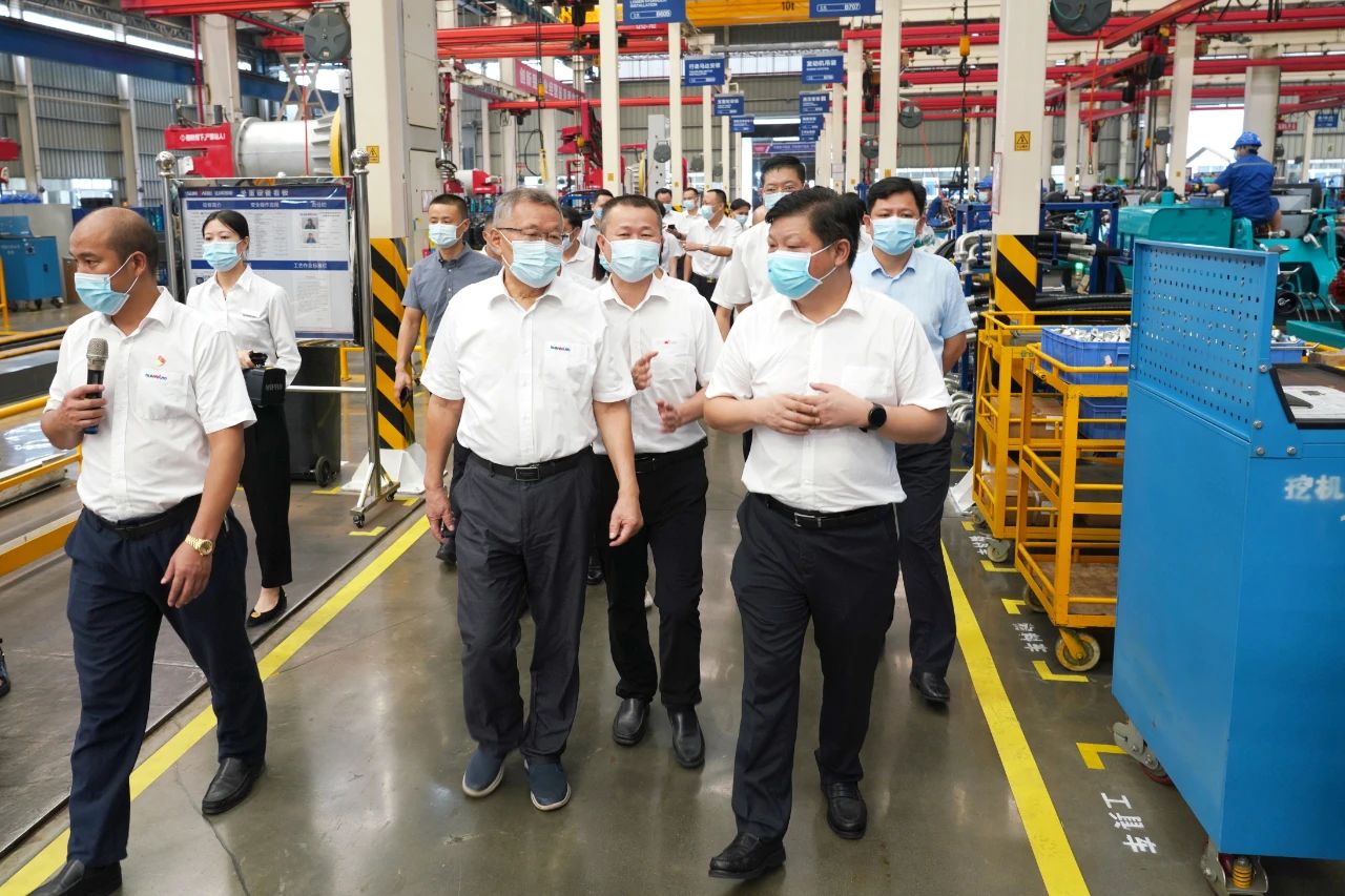 长沙县委书记付旭明调研胜游网电脑版_胜游(中国)智能