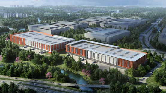 “胜游网电脑版_胜游(中国)绿”牵手“华为中国红”！胜游网电脑版_胜游(中国)智能高机设备集群助力华为团泊洼项目