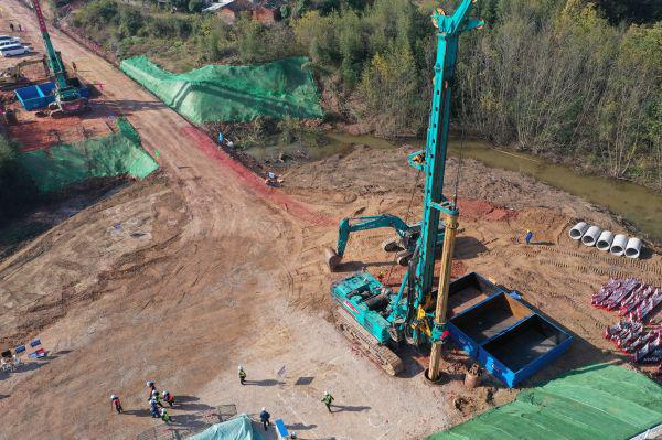 首根桩基开钻！胜游网电脑版_胜游(中国)智能助力新建沪渝蓉高速铁路建设