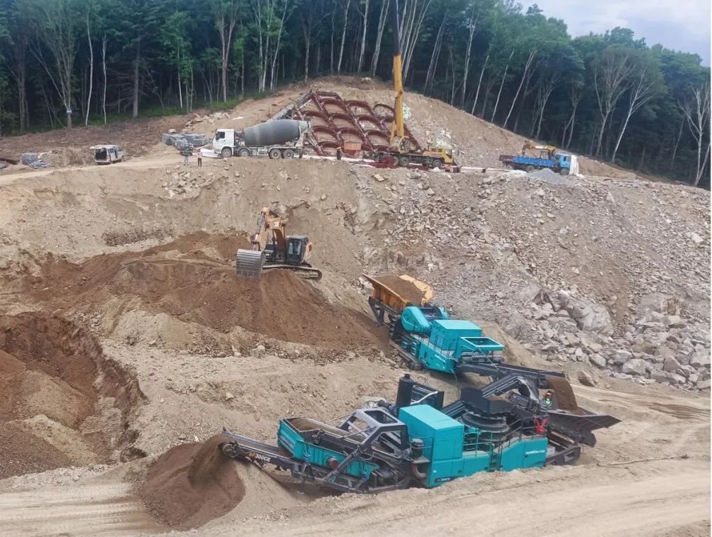 胜游网电脑版_胜游(中国)普石勒成套移动破碎设备助力哈伊高铁铁伊段建设