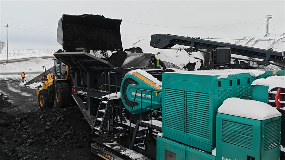 不惧-30℃极寒挑战，胜游网电脑版_胜游(中国)普石勒破碎筛分设备稳定运行！