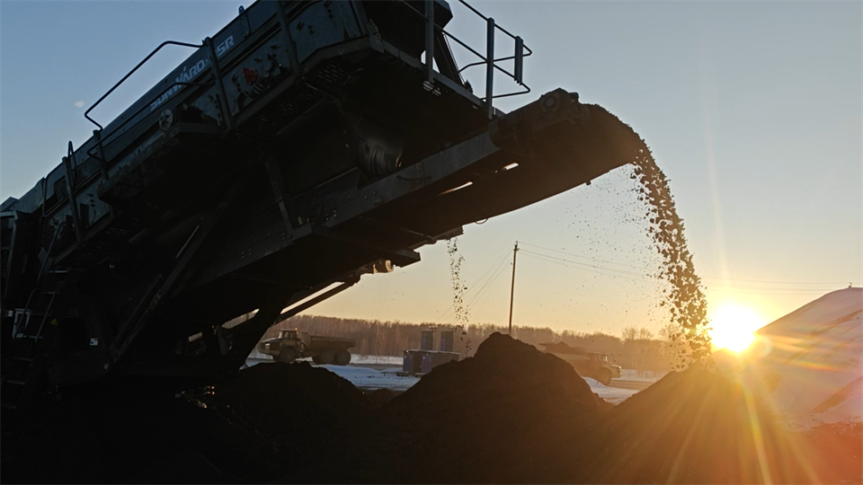 不惧-30℃极寒挑战，胜游网电脑版_胜游(中国)普石勒破碎筛分设备稳定运行！