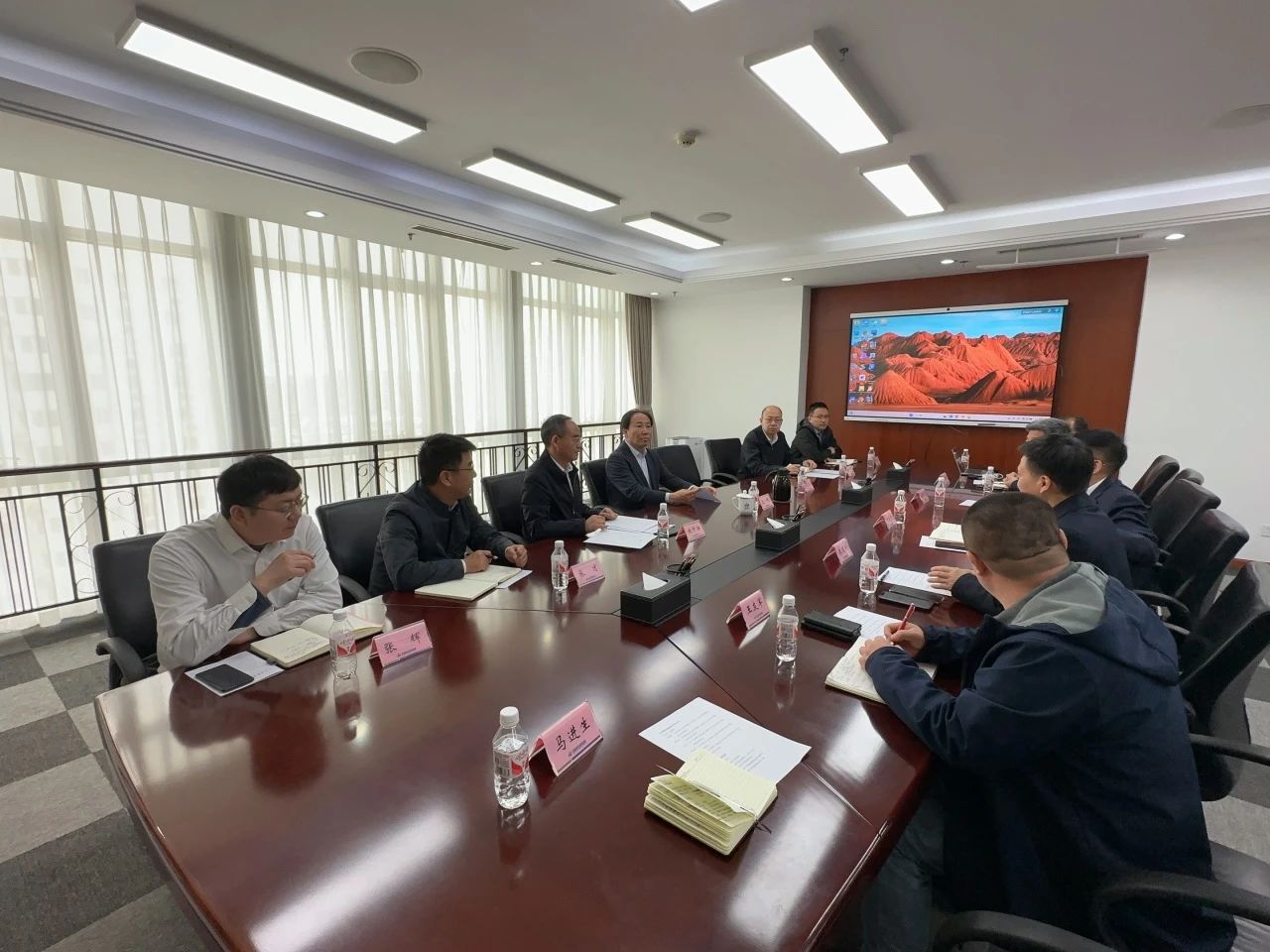 胜游网电脑版_胜游(中国)智能董事长付向东带队拜访中煤地质总局、大地特勘公司