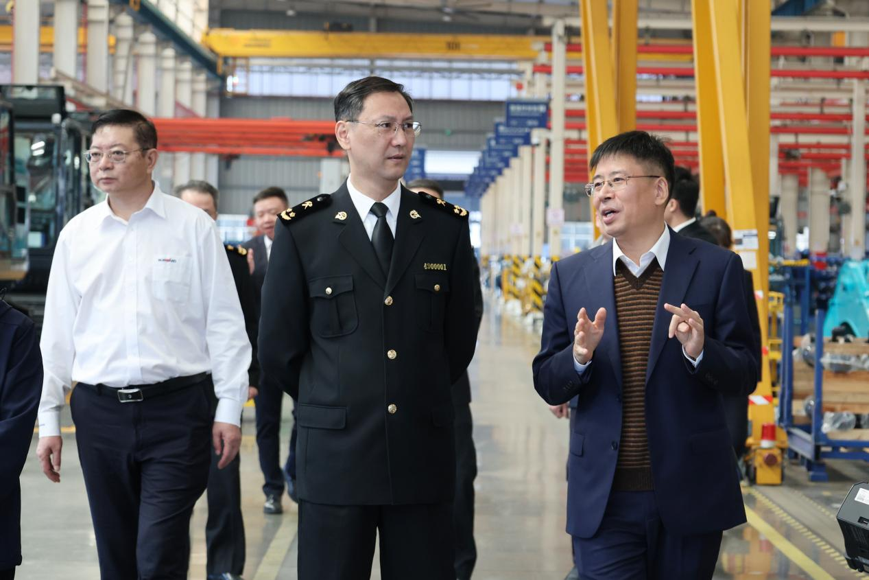 长沙海关关长、党委书记顾炯调研胜游网电脑版_胜游(中国)智能