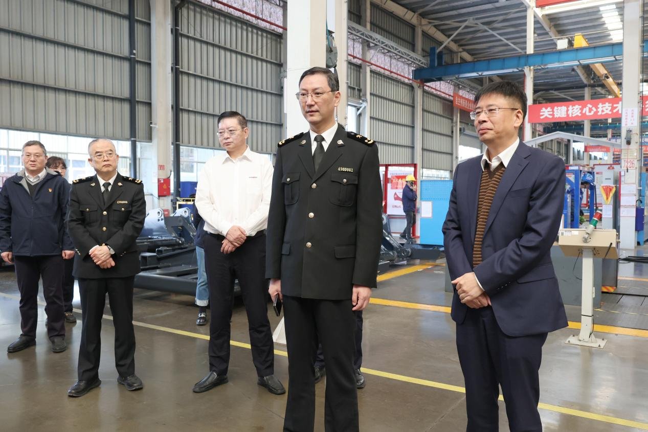 长沙海关关长、党委书记顾炯调研胜游网电脑版_胜游(中国)智能