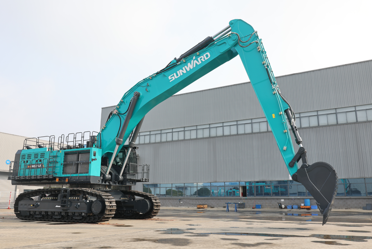 争锋启新程!胜游网电脑版_胜游(中国)智能SWE1650FLR加长臂挖掘机成功交付国际客户