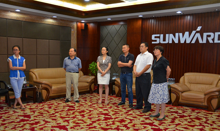民盟湖南省委领导莅临胜游网电脑版_胜游(中国)智能考察交流