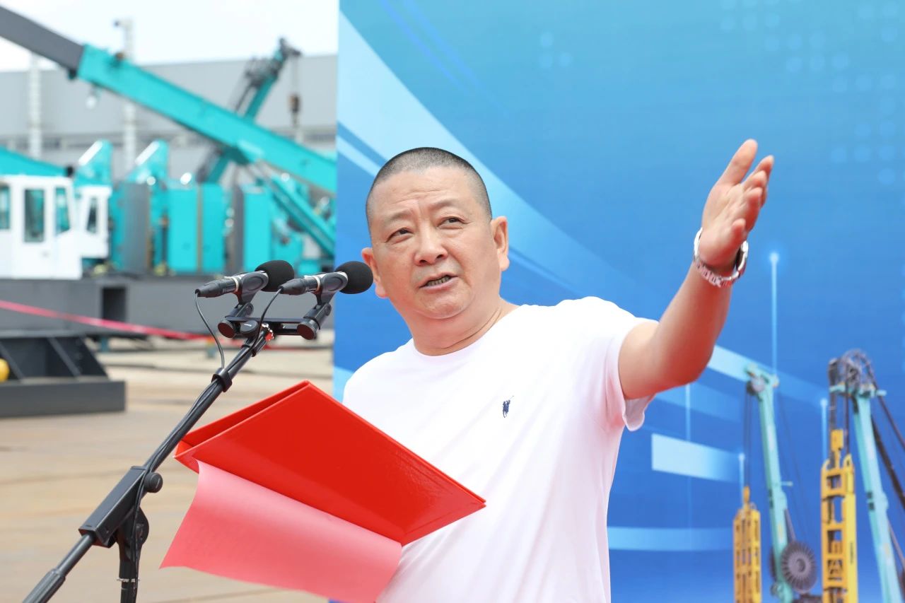 “破纪录王者”再出征！胜游网电脑版_胜游(中国)智能SWDM800旋挖钻机成功交机